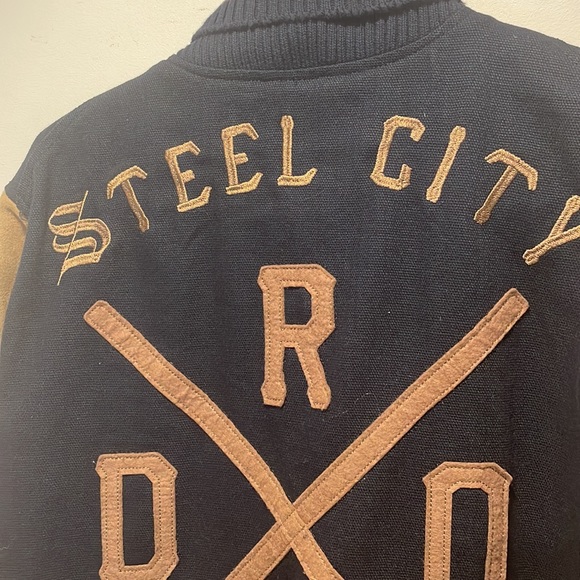 Steel City Dead Varsity Jacket Sz Small unisex - Picture 4 of 15
